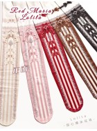 Red Maria Sweetheart Popcorn Tights